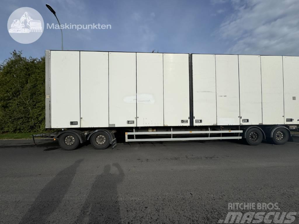 Närko D4ZB11N61 Gesloten opbouw trailers