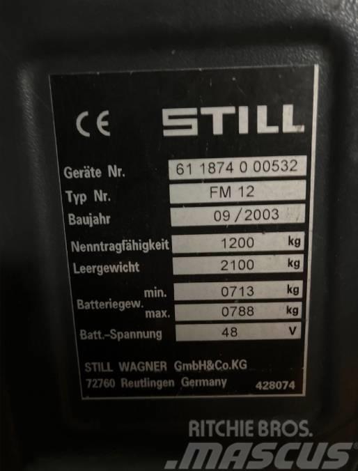 Still FM12 Reachtruck voor hoog niveau