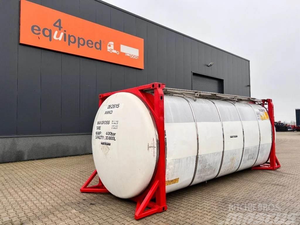 Van Hool 20FT SWAPBODY 30.800L, UN PORTABLE, T11, 2,5Y insp tankcontainers