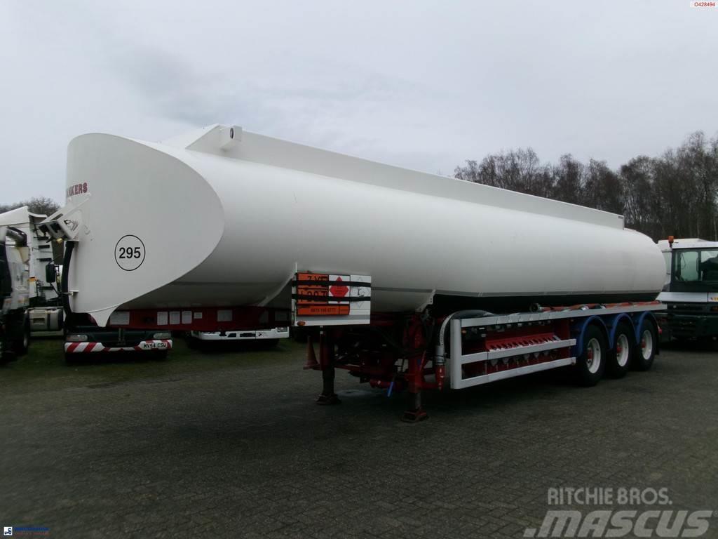  Lakeland Fuel tank alu 42.8 m3 / 6 comp + pump Tankopleggers