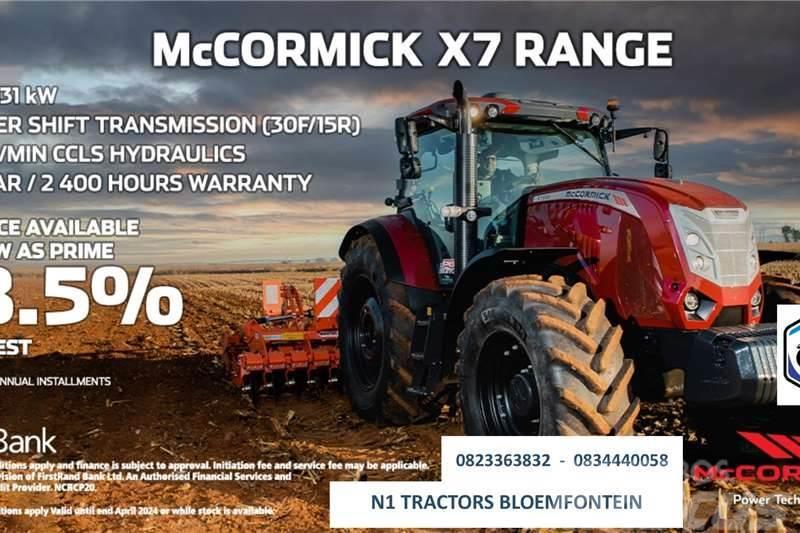 McCormick PROMO - McCormick X7 Range 121 - 131kW Tractoren