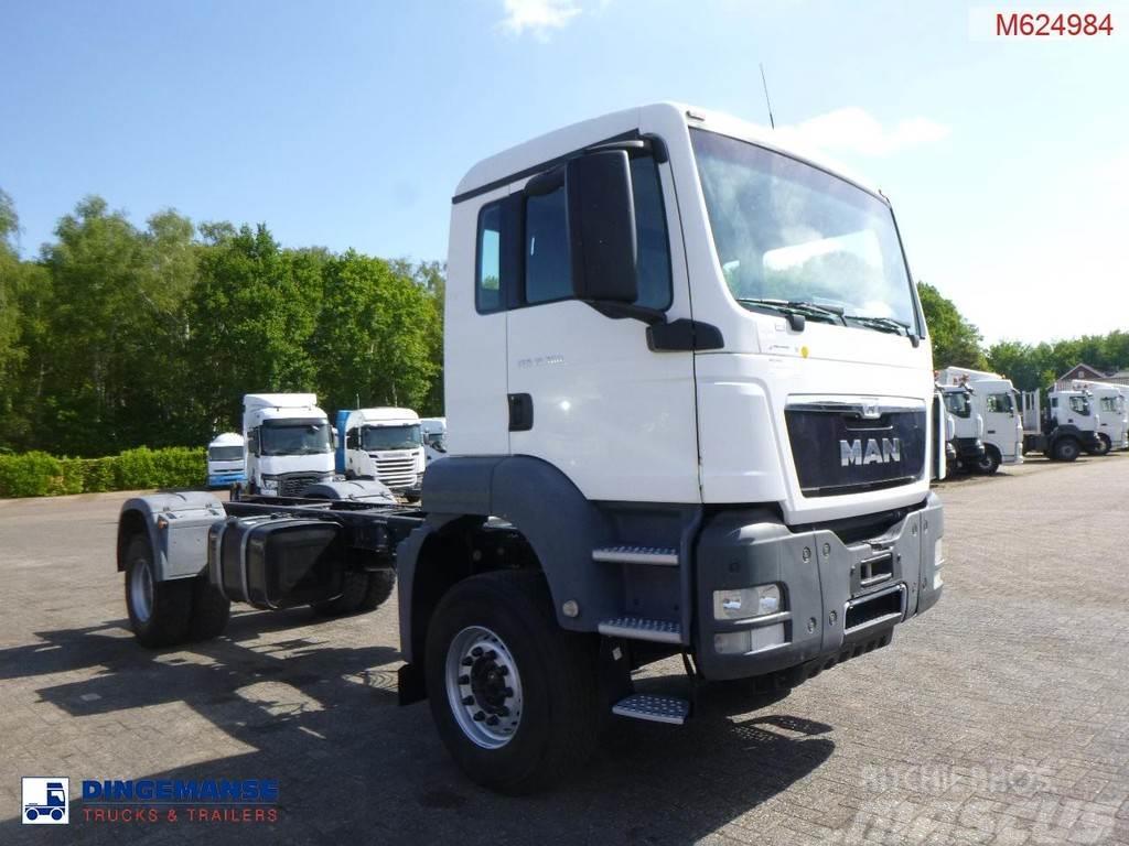 MAN TGS 19.360 4X2 BBS manual Euro 2 chassis + PTO Chassis met cabine