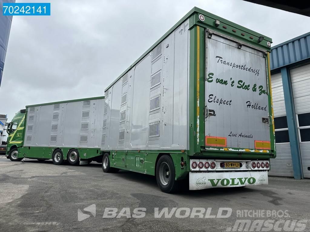 Volvo FH 540 6X2 NL-Truck Cattle transport I-Park Cool A Dieren transport