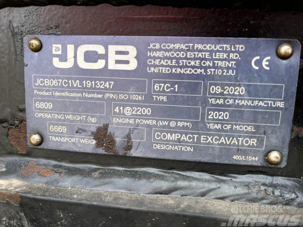JCB 67 C Minigraafmachines < 7t
