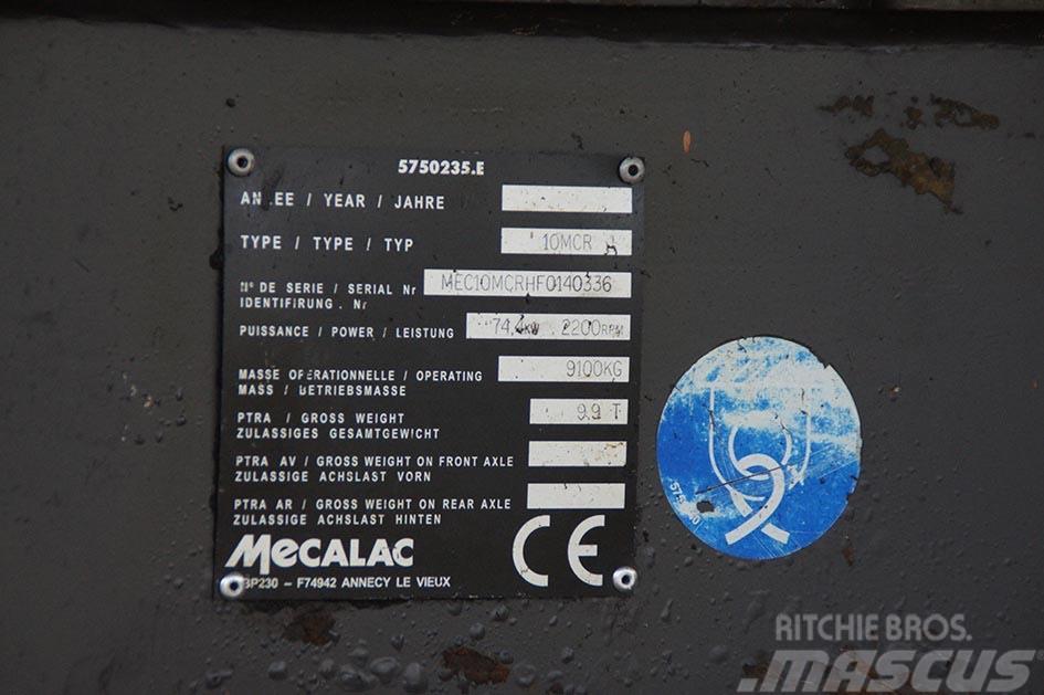 Mecalac Rupsgraafmachine 10MCR Rupsgraafmachines