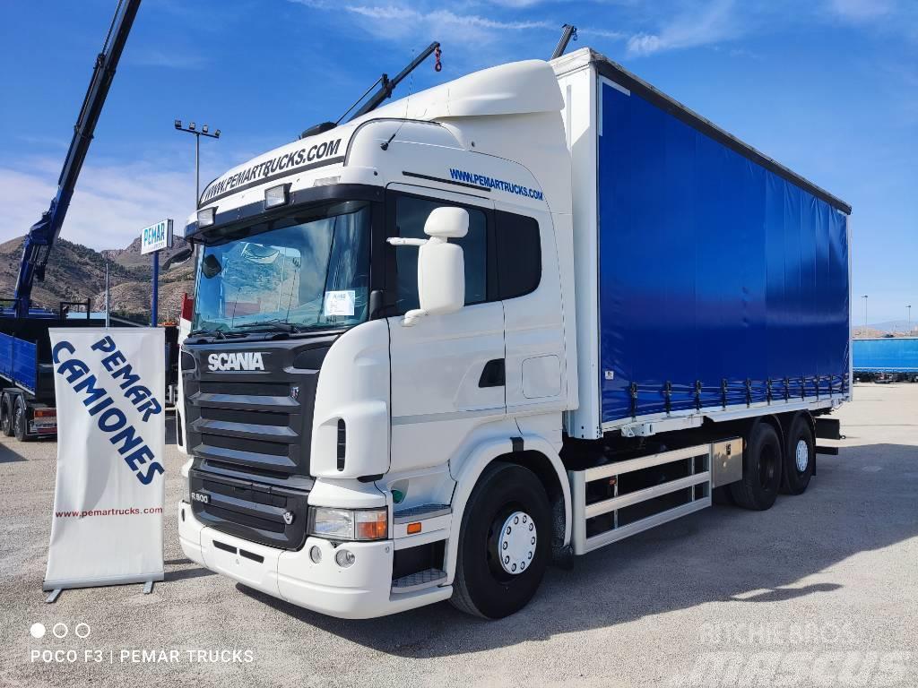 Scania R 500 6X2 TAUTLINER CAJA INTERCAMBIABLE Containerchassis