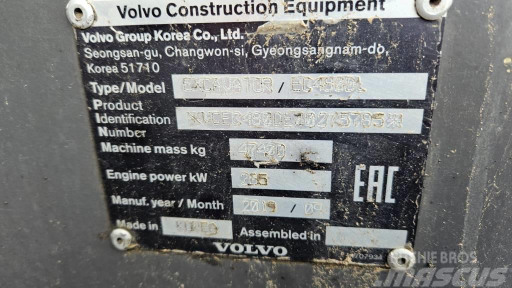 Volvo EC 480 D L Rupsgraafmachines