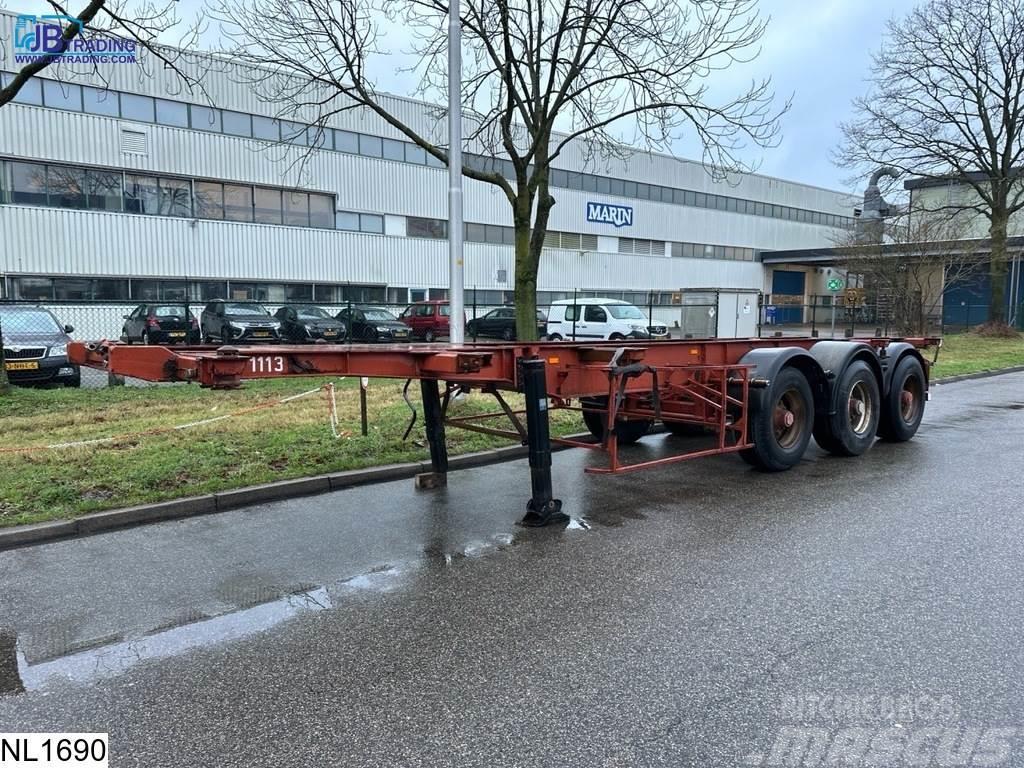 Fruehauf Chassis 10, 20, 30, FT container transport Containerchassis