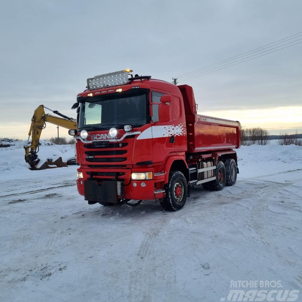 Scania G 490 CB Portaalsysteem vrachtwagens