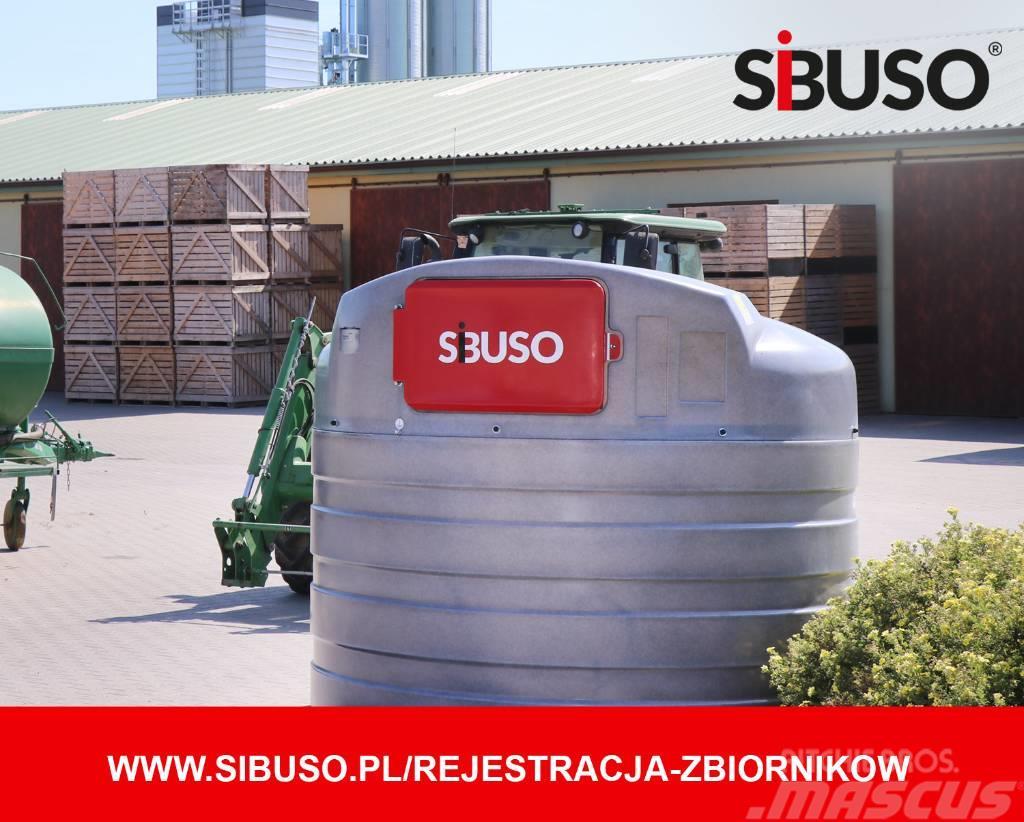 Sibuso 5000L zbiornik dwupłaszczowy Diesel Tanken