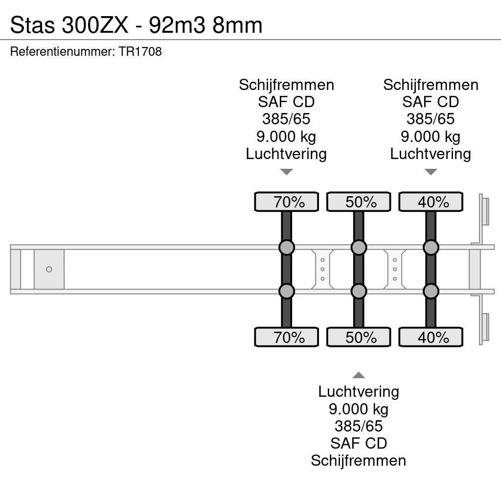 Stas 300ZX - 92m3 8mm Schuifvloeropleggers