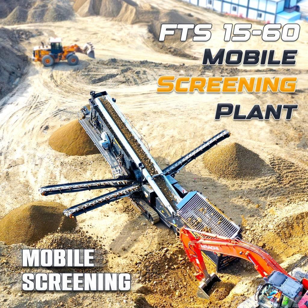 Fabo FTS 15-60 MOBILE SCREENING PLANT Zeefinstallatie