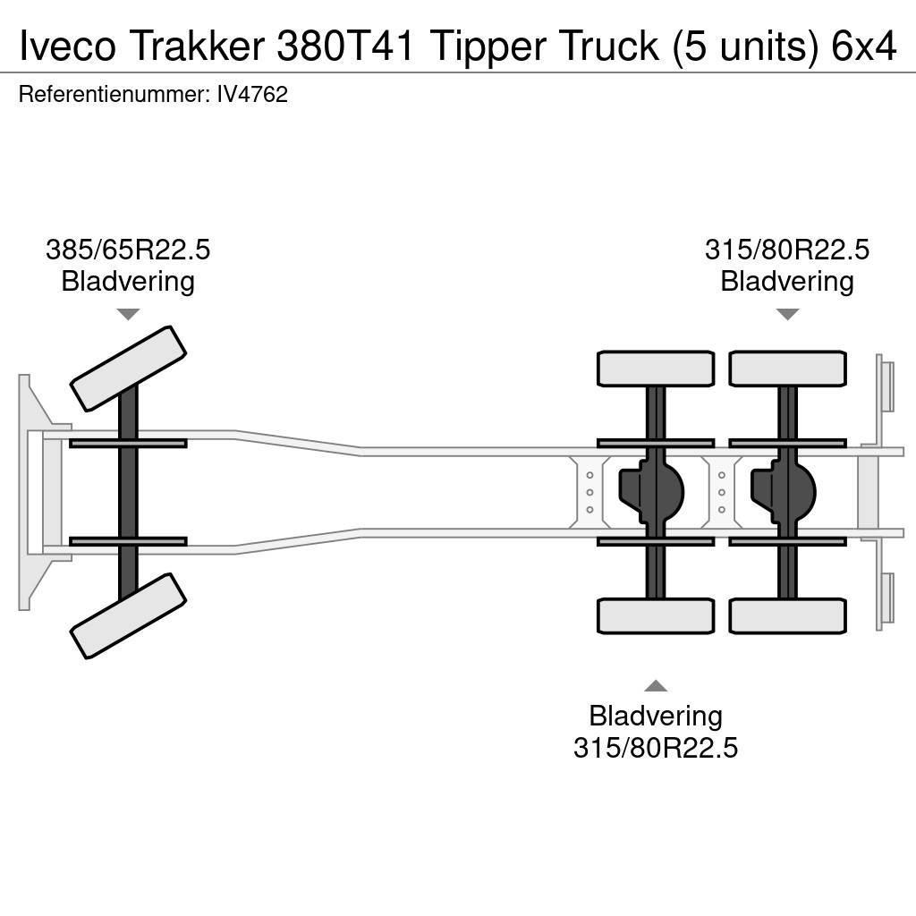 Iveco Trakker 380T41 Tipper Truck (5 units) Kipper