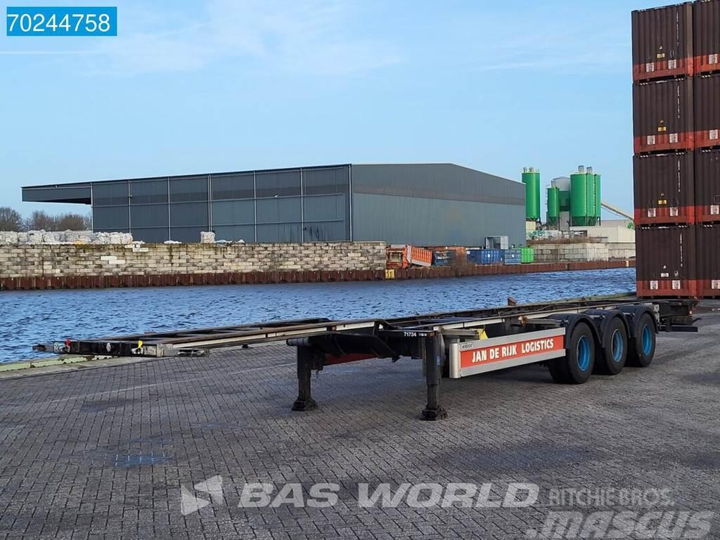  Hertoghs O3 45 Ft 3 axles 3 units 45 Ft more avail Containerchassis