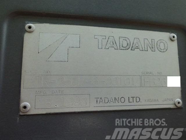Tadano TR250M-6 Ruw terrein kranen