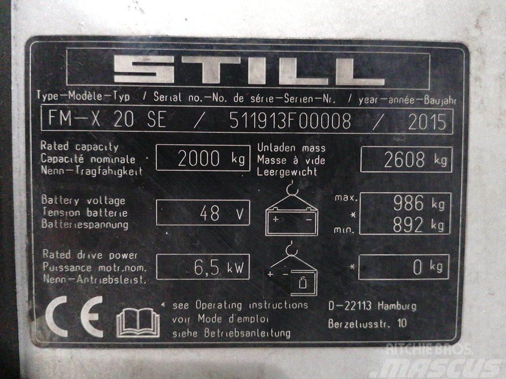 Still FM-X 20 SE Reachtruck voor hoog niveau
