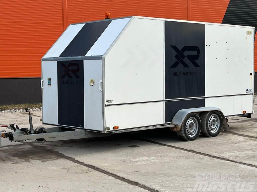 Reko 2000 TD WORKSHOP ON WHEELS Gesloten opbouw trailers