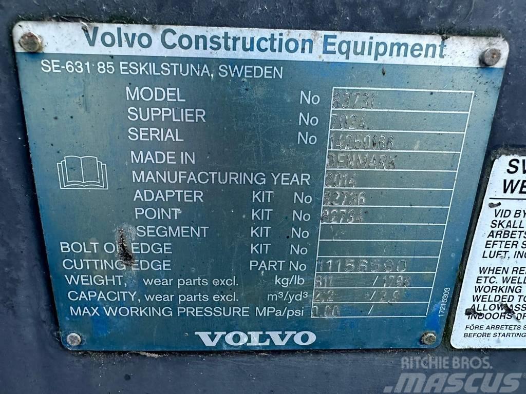 Volvo Bucket 2500mm Bakken