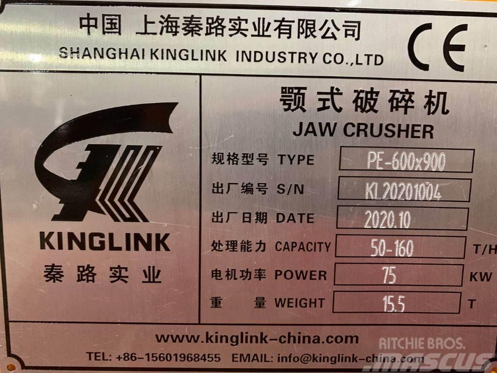 Kinglink Stone Jaw crusher PE2436 Vergruizers