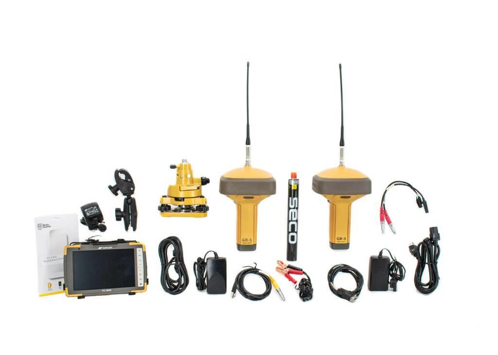 Topcon Dual GR-5 UHF II GPS Kit w/ FC-5000 & Magnet Field Overige componenten
