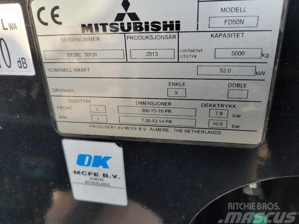 Mitsubishi FD50N Diesel heftrucks
