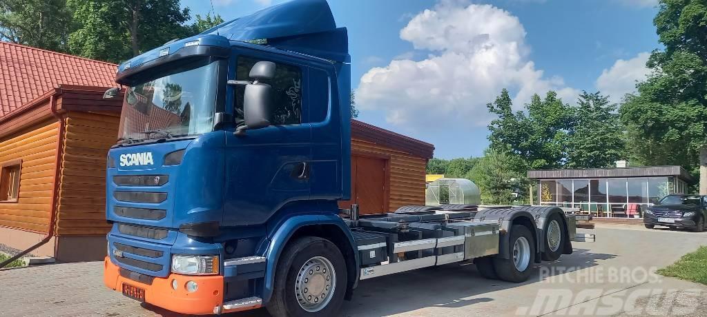 Scania R 490 LB, 6x2*4, EURO 6, 360 KW Containerchassis