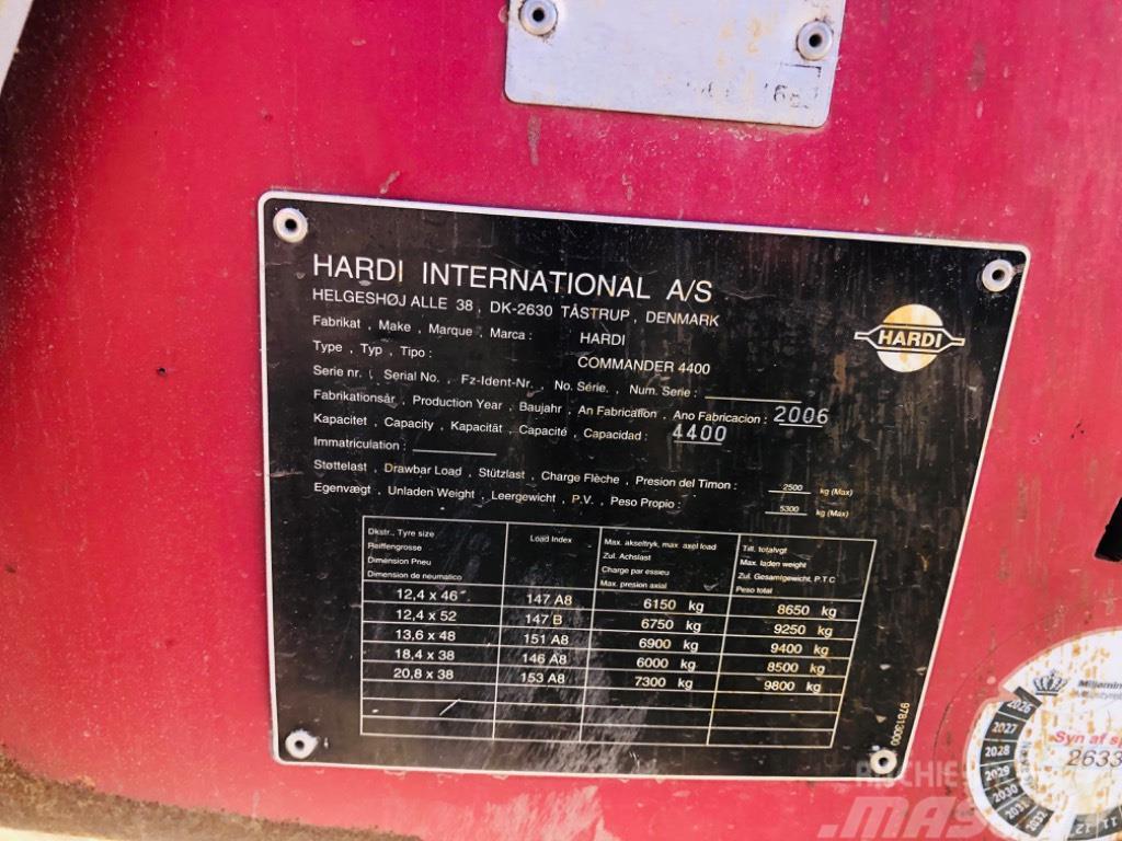 Hardi Commander 4400 Getrokken spuitmachines
