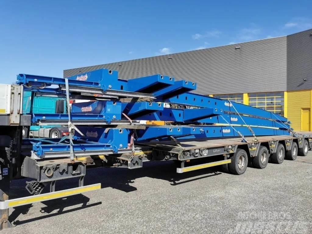 Nooteboom Super Wing Carriers extensions for tranport of win Diepladers