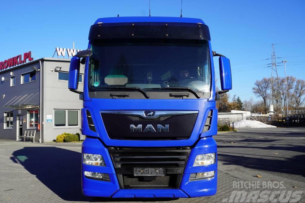 MAN TGX 26.500 6×2 / E6 / 2018 / steering and lifting Chassis met cabine