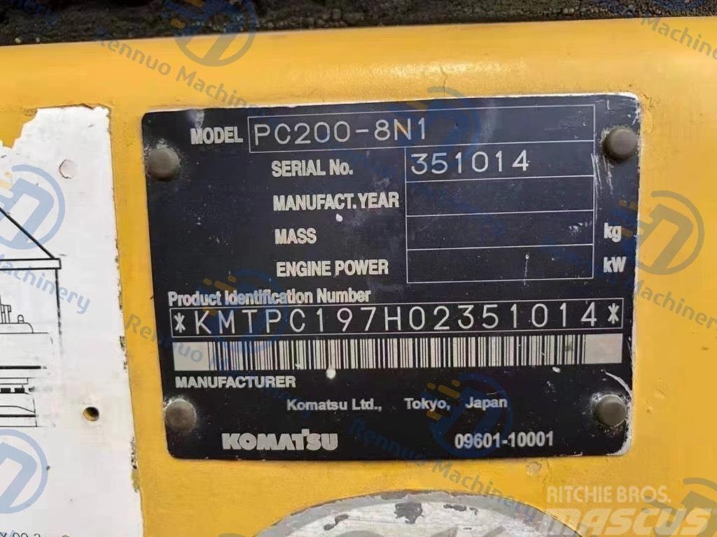 Komatsu PC 200-8N1 Rupsgraafmachines