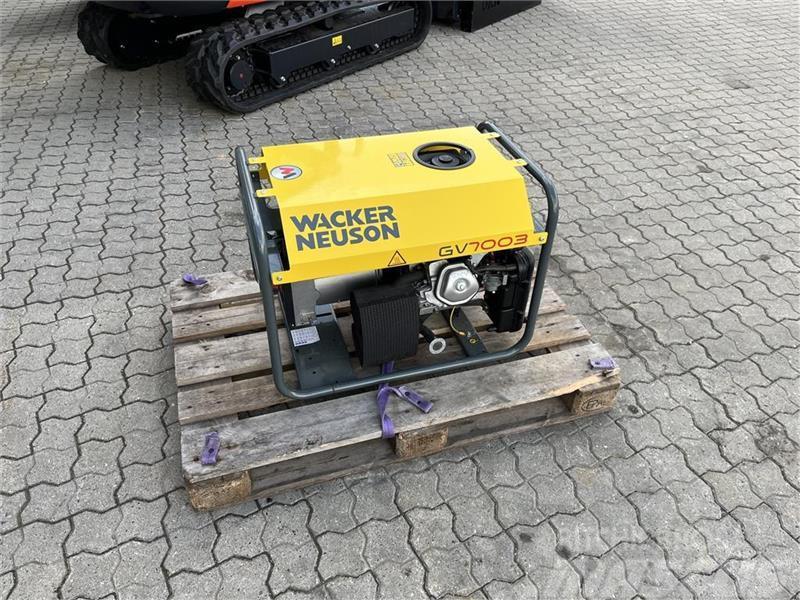 Wacker Neuson GV7003A 400volt generator Overige generatoren