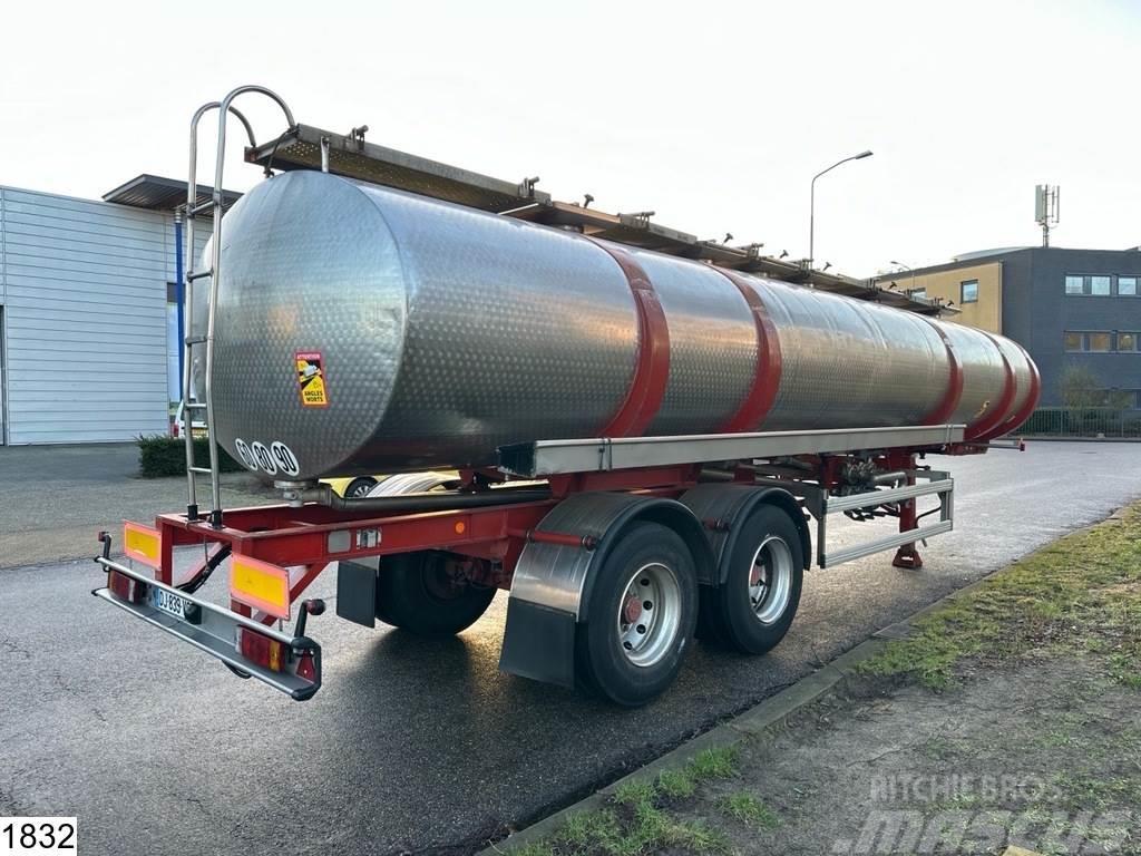 BSL Food 28000 Liter, 6 Compartments, Stainless steel Tankopleggers