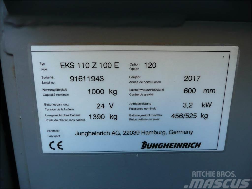 Jungheinrich EKS 110 Z 100 E Orderpicker voor hoog niveau