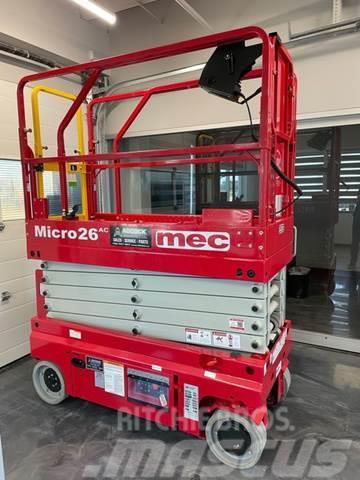MEC Micro26 AC Electric Scissor Lift Schaarhoogwerkers