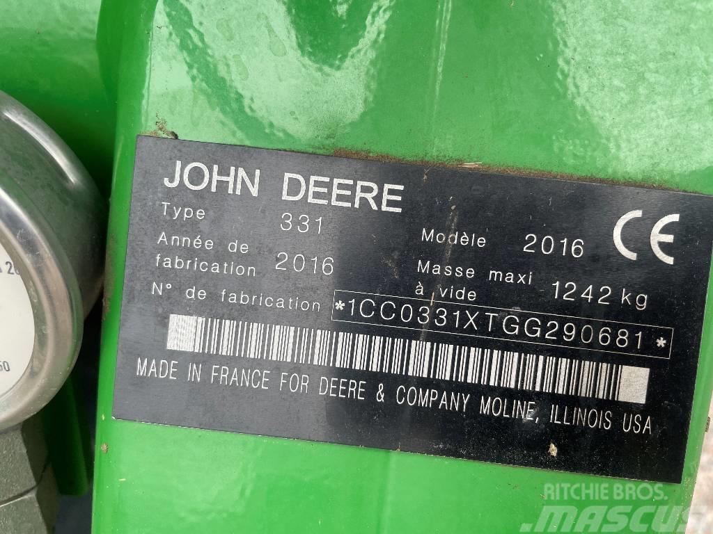John Deere 331 Dismantled: only spare parts Maaikneuzers