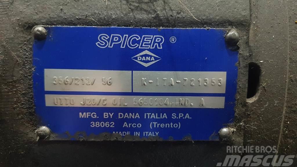 Spicer Dana 356/212/56 - Mecalac 714 MW - Axle Assen