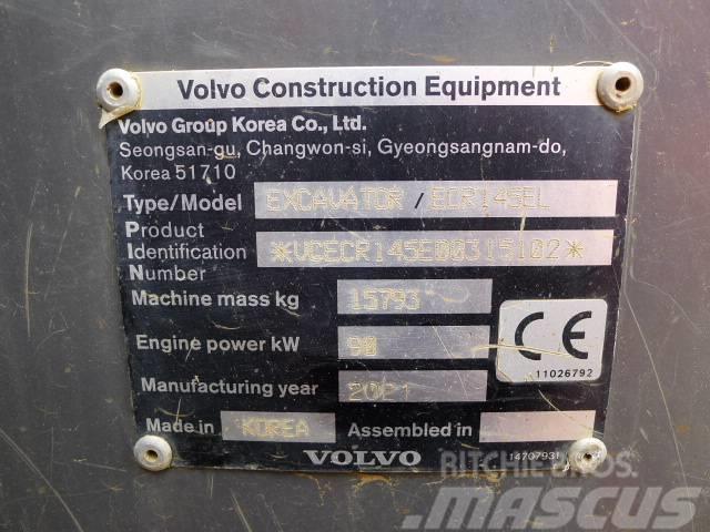 Volvo ECR145E Rupsgraafmachines