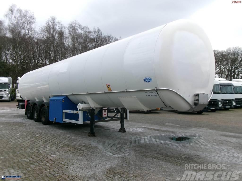 Indox Low-pressure LNG gas tank inox 56.2 m3 / 1 comp Tankopleggers