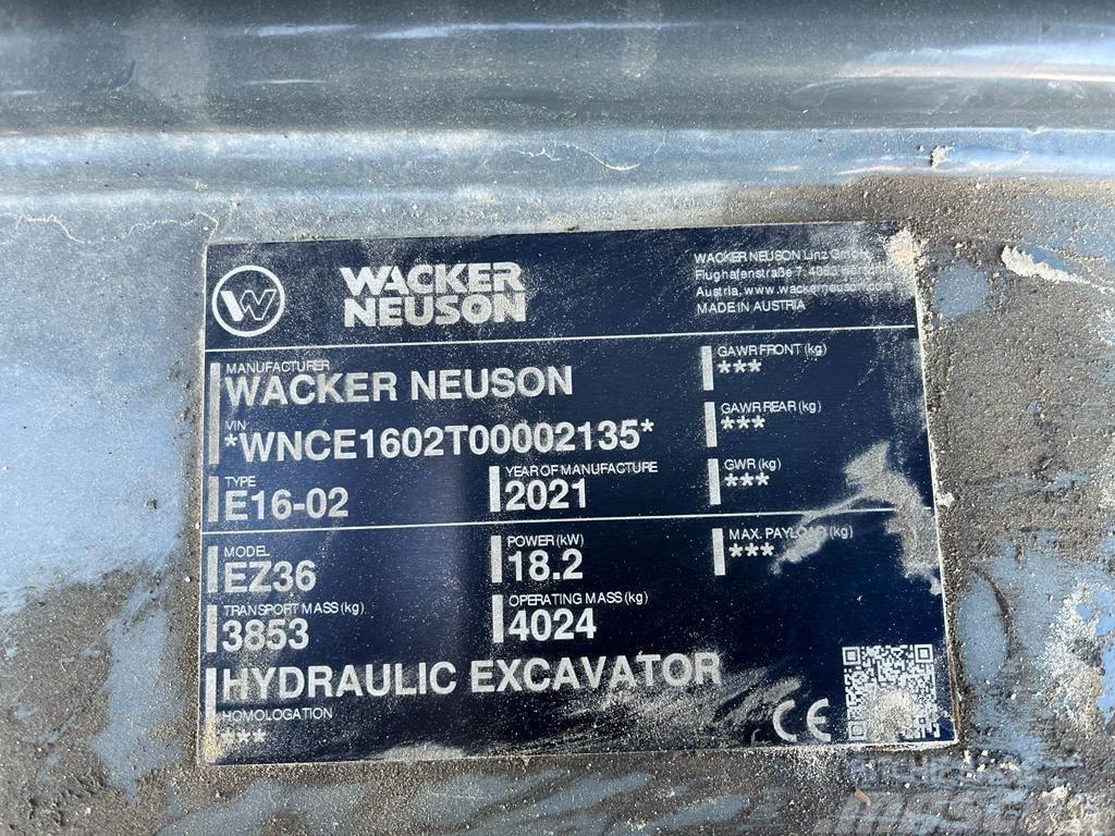 Wacker Neuson EZ 36 Minigraafmachines < 7t