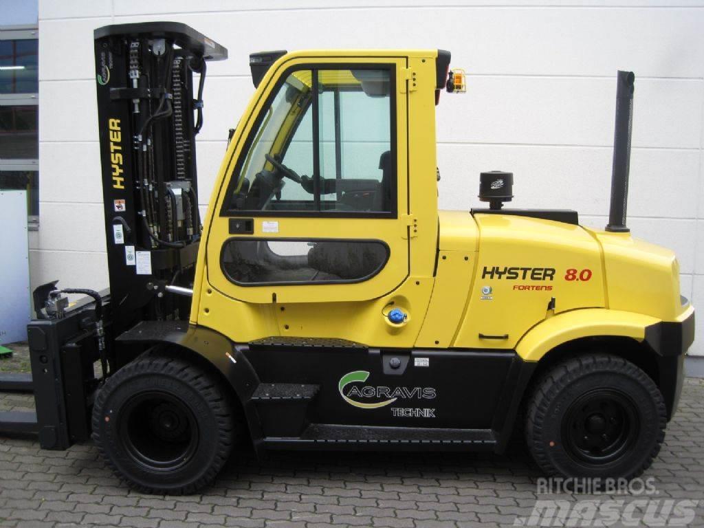 Hyster H 8.0 FT 6 Diesel heftrucks