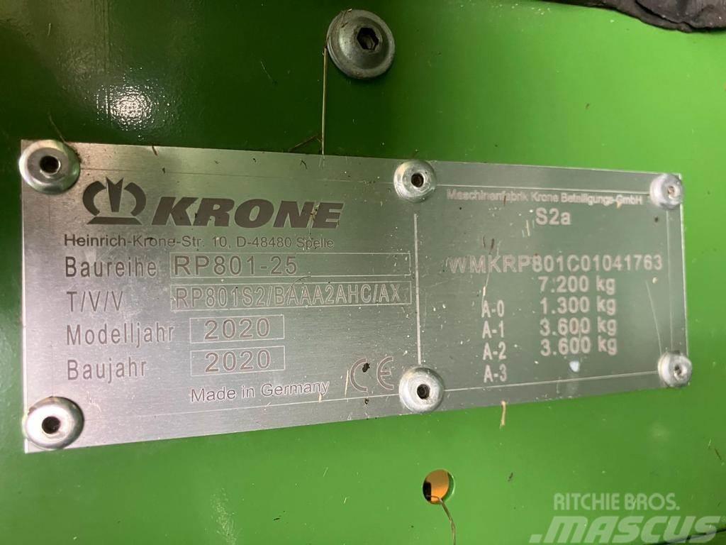 Krone COMPRIMA CF 155 XC PLUS Ronde-balenpersen