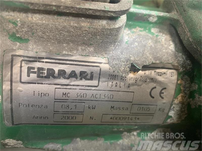 Ferrari 340 benzin med 1 meter kost Compacttrekkers