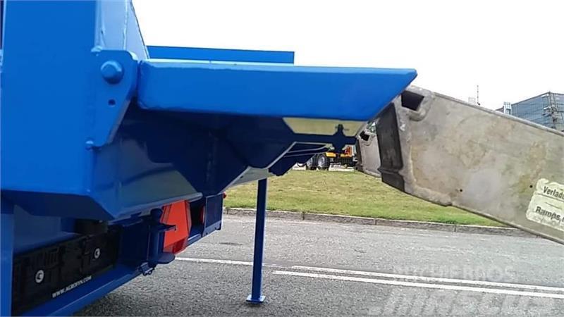 Tinaz 10 tons dumpervogn forberedt til ramper Overige terreinbeheermachines