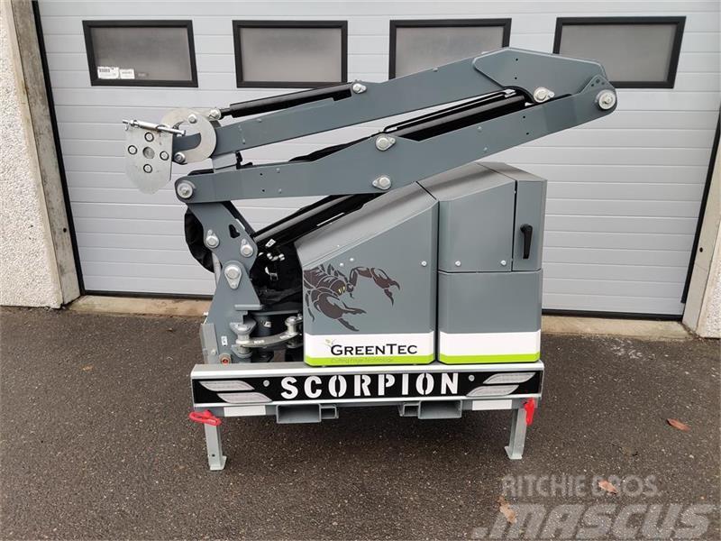 Greentec Scorpion 430 Basic Front Hydraulisk trukket (til l Armmaaier