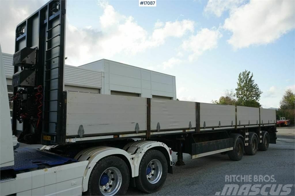 HRD Rettsemi with Tridec steering and 7,5 m extension. Overige opleggers