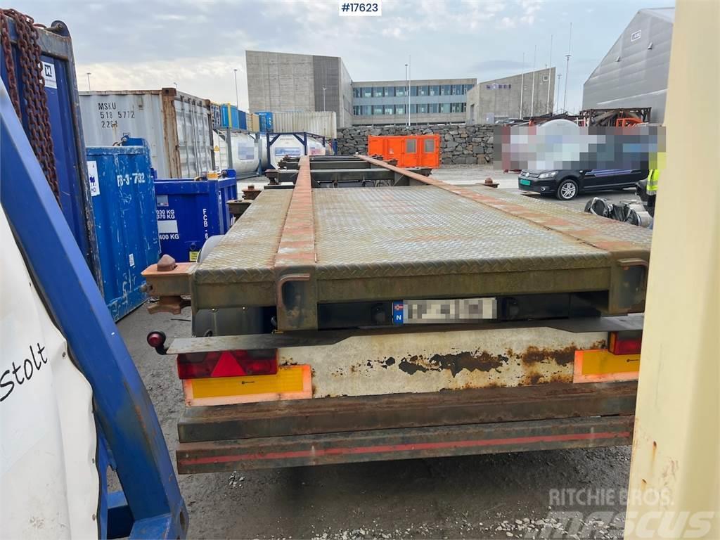 Istrail 3 axle container semi Overige aanhangers