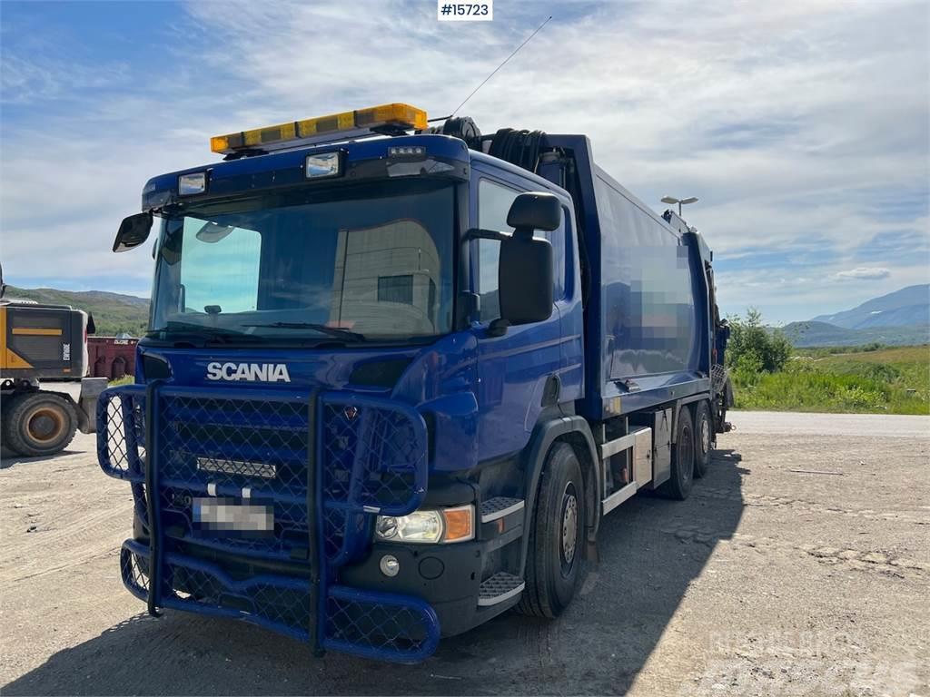 Scania P400 6x2 compactor truck, REP OBJECT Vuilniswagens