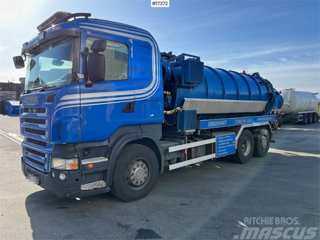 Scania R500 6x2 vacuum/flush truck Onderhoud voertuigen