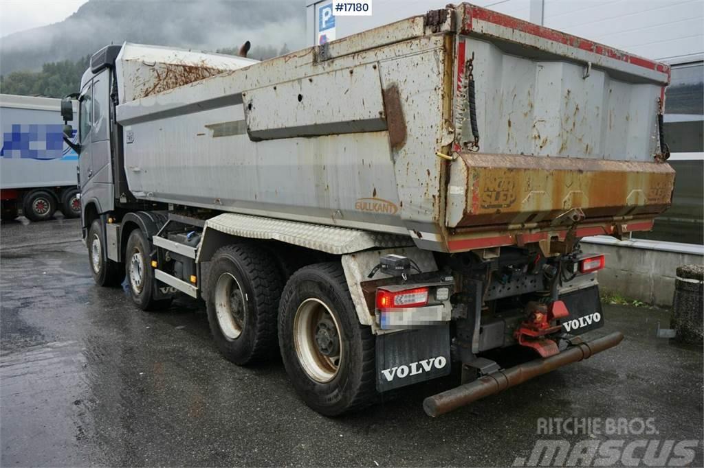 Volvo FH 540 8x4 with low mileage. Kipper