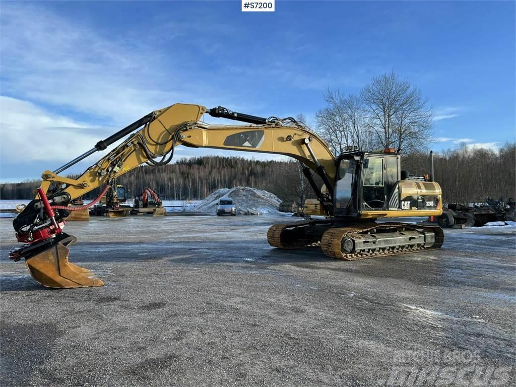 CAT 324D Rotor tilt RT80 with grip + bucket SEE VIDEO Rupsgraafmachines